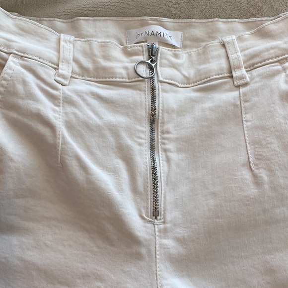 Dynamite White Pants - Picture 2 of 7